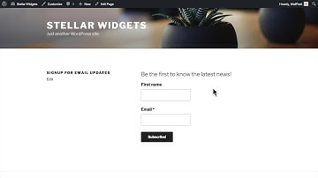 Setting up email subscription forms in WordPress for MailPoet