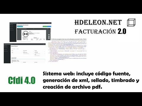 Código fuente CFDI 4.0 - SISTEMA WEB - facturacion hdeleon 2.0