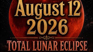 Total Lunar Eclipse Aug,12,2026 and what it means Spiritually 
