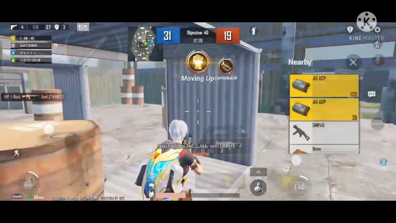 Bgmi TeamDethMatch with UMP