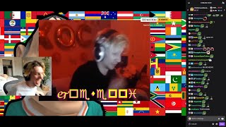xQc finds himself in a video in a funny way..