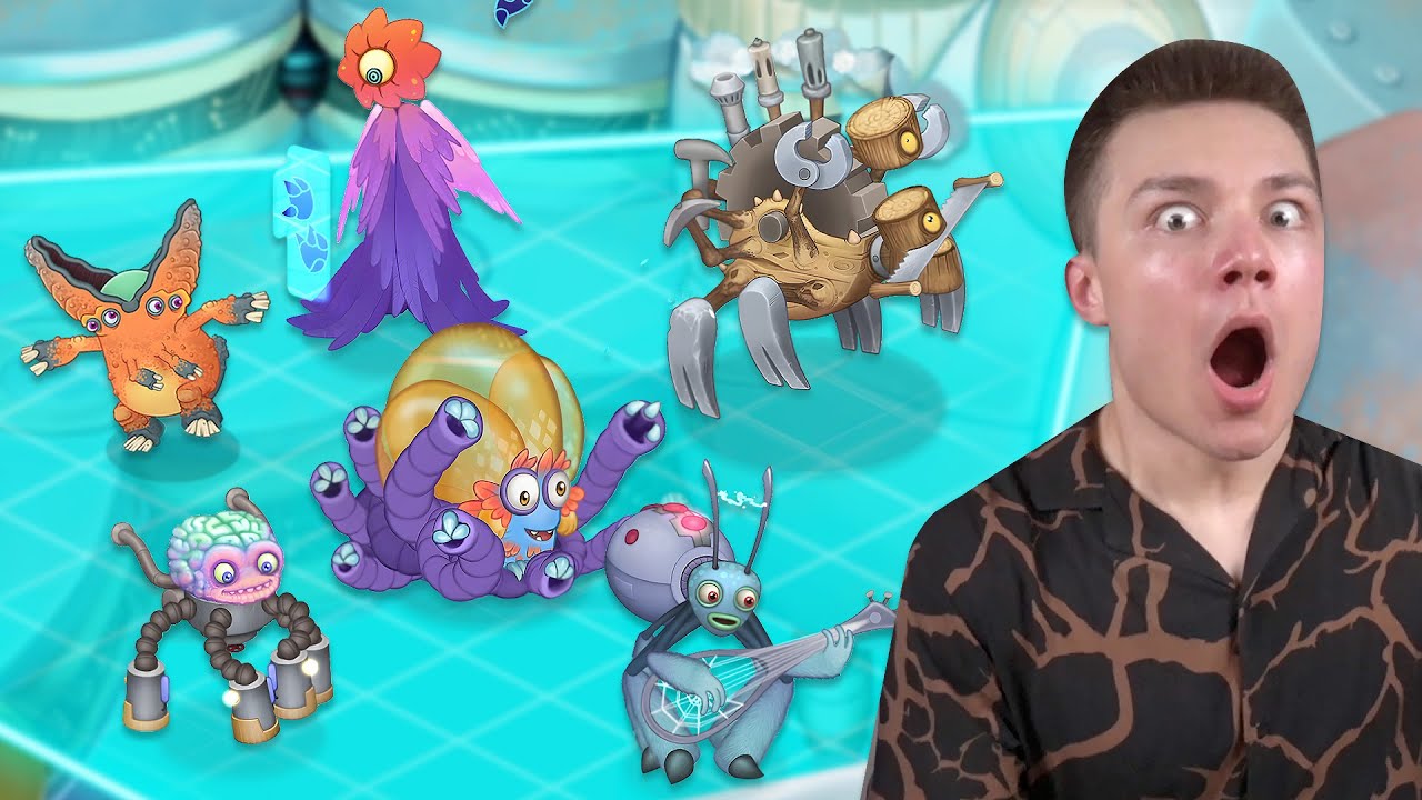 MECH ISLET Reaction! - NEW Island, Bogle & All Monsters (My Singing Monsters)
