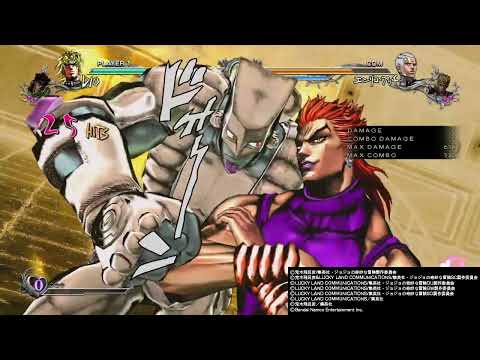 ジョジョの奇妙な冒険 オールスターバトル R　DIO　ジョセフアシスト時止めコンボ