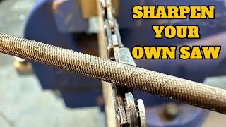 Easy Ways To Sharpen A Chainsaw | Simple No Nonsense Guide by IFarm WeFarm 153,934 views 4 months ago 16 minutes