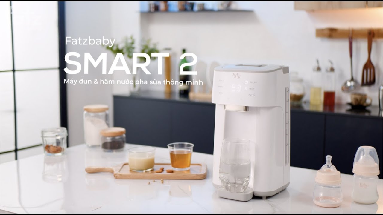 Bình đun nước giữ nhiệt pha sữa thông minh - SMART 2 -... - youtube