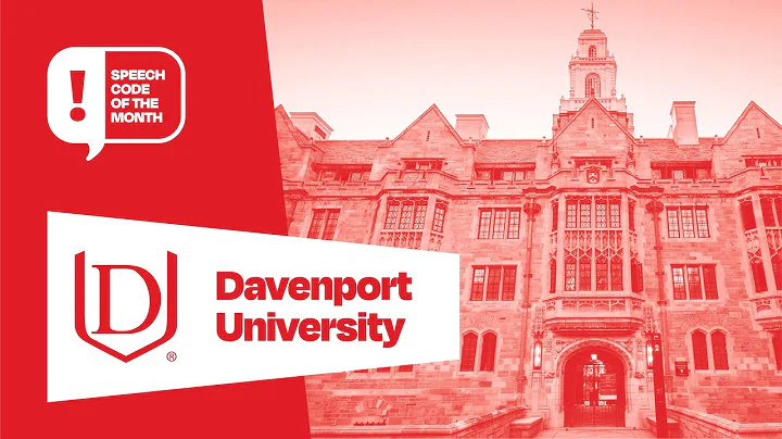 Davenport University's policy pretty much prevents...