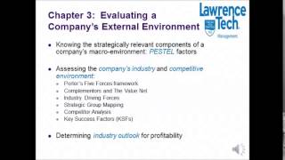 MBA6073: Global Strategic Management - Chapter 3
