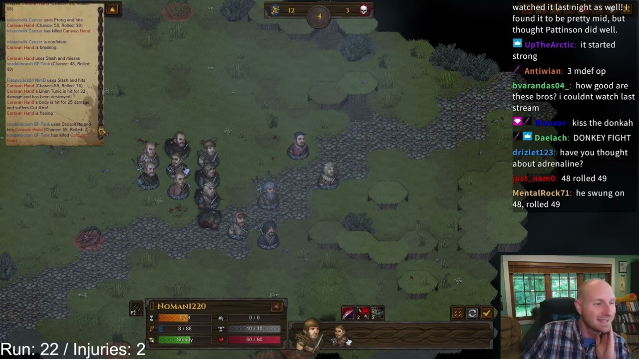 Insane Battle Brothers Run - NO Settlements; NO Loss; NO Cheese