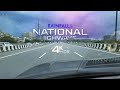 Driving in Heavy Rainfall | NE-3 - EPE - NH-9 | 4k HDR