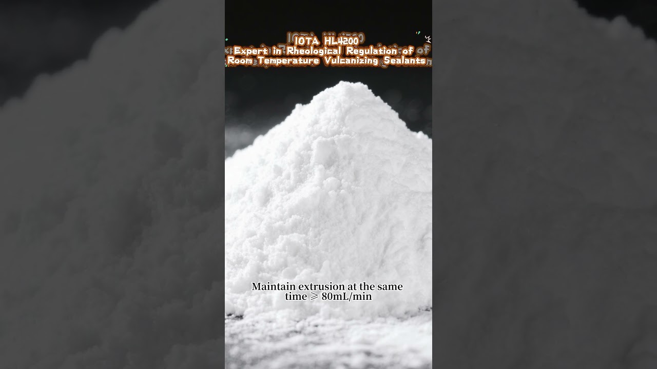 IOTA HL4200: Rheological Control Expert for Room Temperature Vulcanized Sealing Compounds