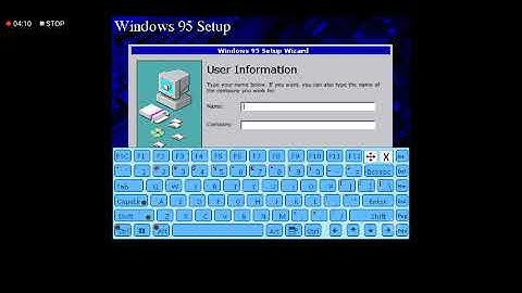 How to install Windows 95 on JPCSim