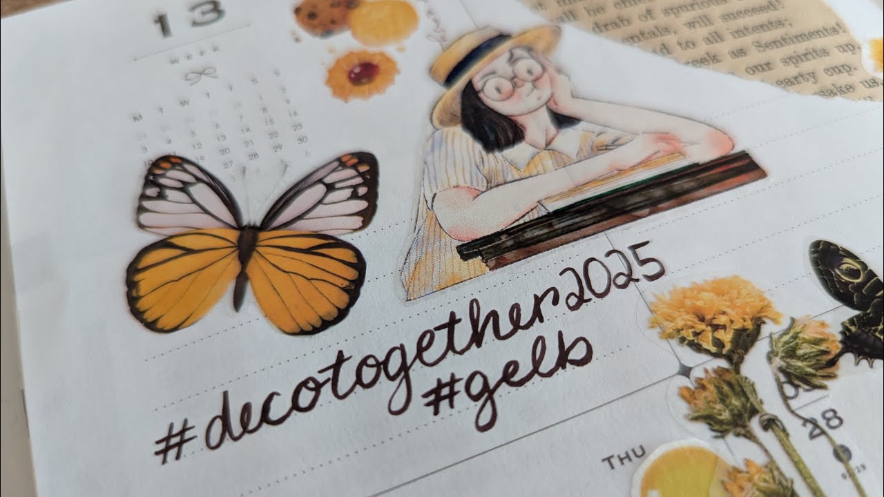 Wochendeko KW 13 2025 | Gelb | Ours Journal | 