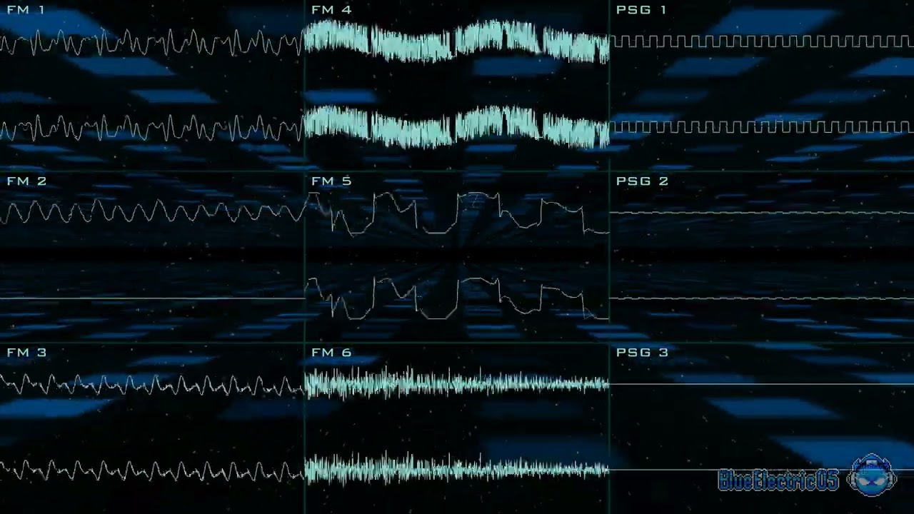 Blue Electric [Sega Genesis/Mega Drive YM2612] [Original]