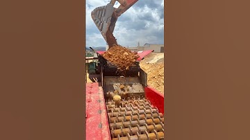 Mud&Stone Separator—An Efficient Tool For Separating Mud And Rock         #stone #separator #machine