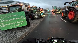 Mit so vielen Bauern habe ich nicht gerechnet😲| Berlin Bauerndemo @ogiberlin