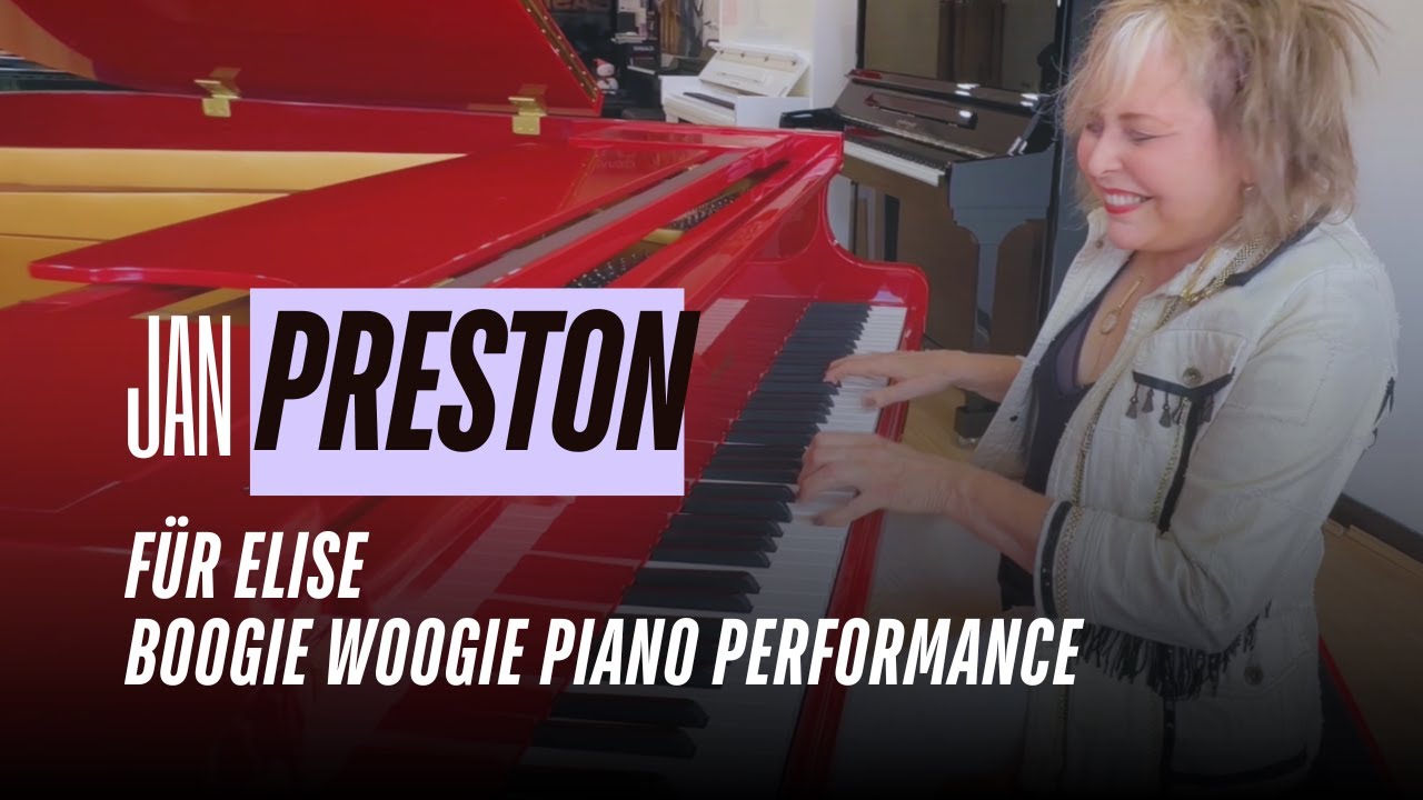 Für Elise Boogie Woogie Piano Performance | Jan Preston