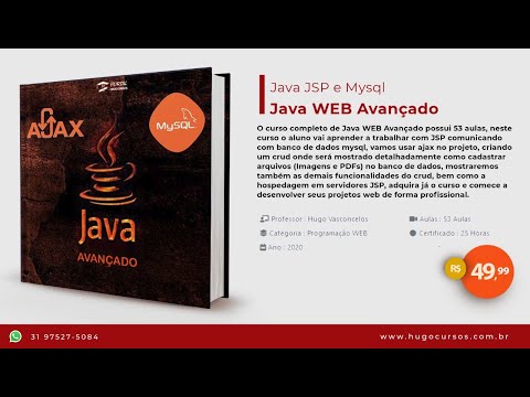 Java WEB Avançado - Aula 01 - JSP com Ajax e Mysql