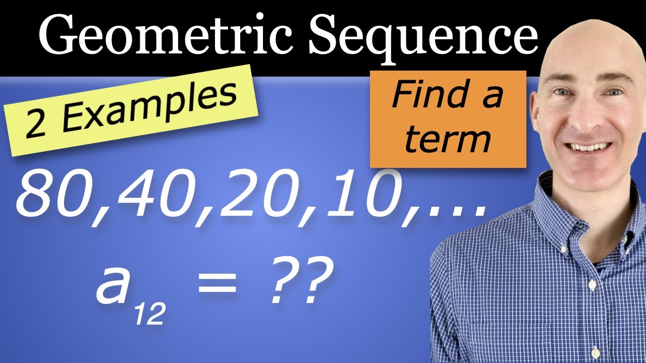Find a Term in a Geometric Sequence - YouTube