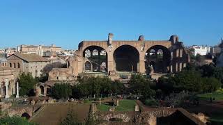 Rome Up-Close - Panoramic Of Rome From The Palantine Hill, January 2018