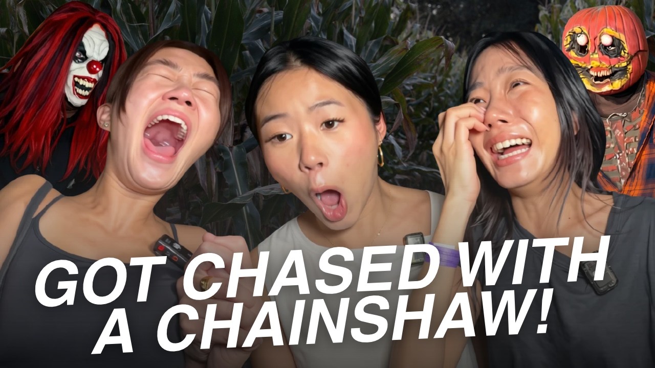 WE WENT TO A HAUNTED CORN MAZE *FML*