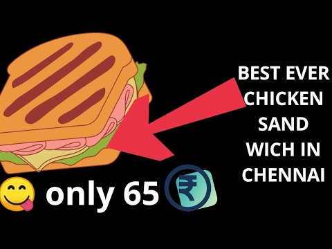 .....// 😋 Best chicken sandwich 🥪//.. Chicken overload stuffing... very yummy 😋//.....