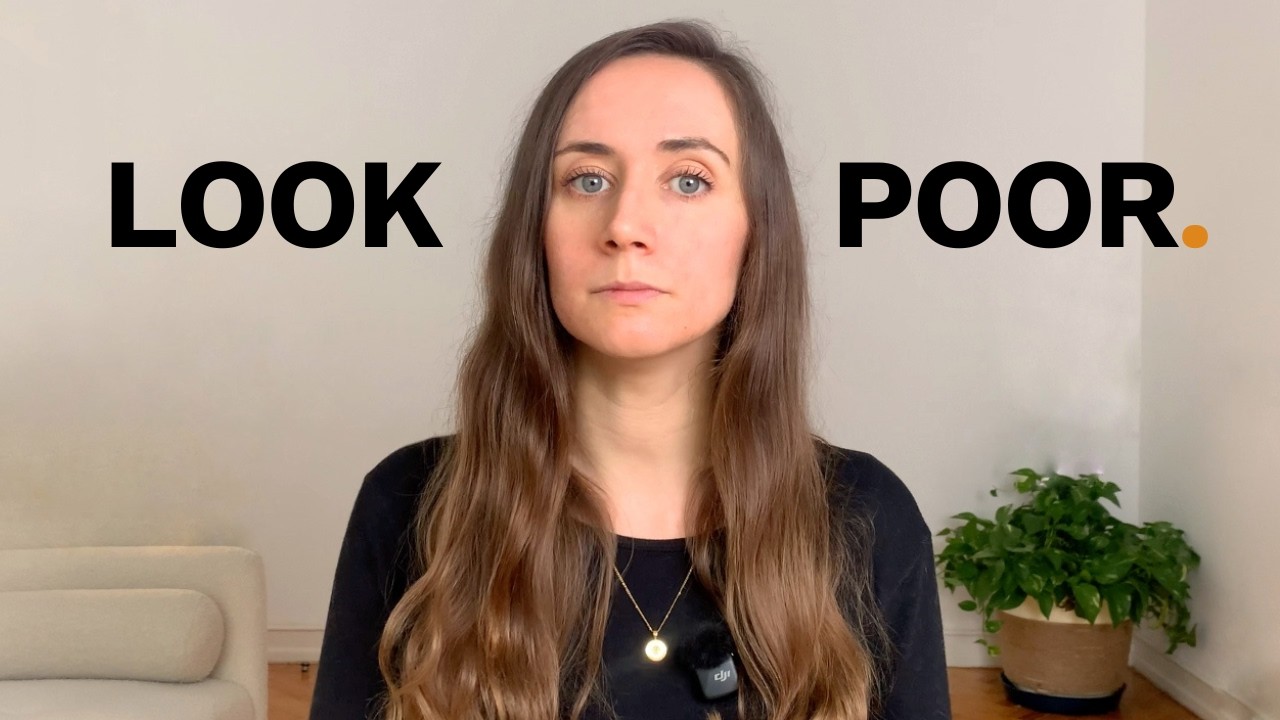 Почему я выгляжу бедным (и вам тоже следовало бы так выглядеть)