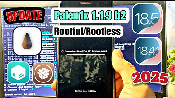 How to Jailbreak Rootful/Rootless iOS 18.5/18.4.1/16.7.11/15.8.4 with Palen1x for Windows 2025