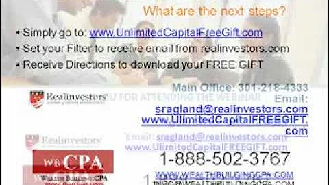 WBCPA Webinar: Self Directed IRAs