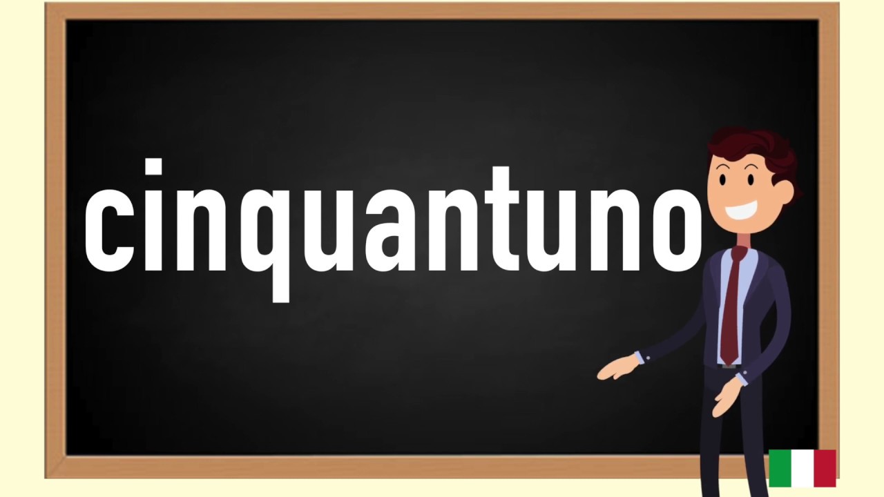How to pronounce cinquantuno  in Italian