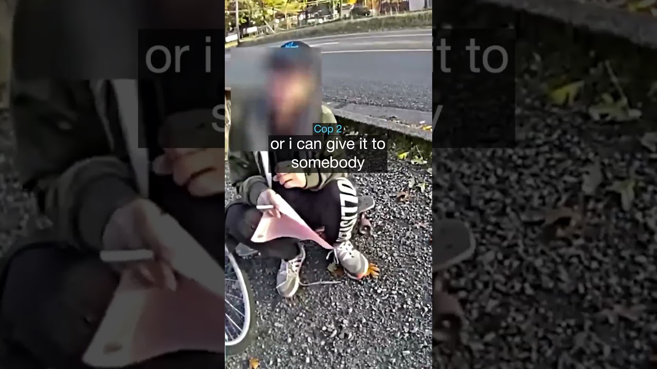 Cop Saves Kitten Mid Arrest