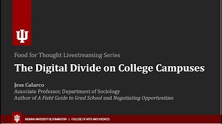 The Digital Divide on College Campuses
