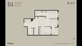 B4 2 Bedroom and Den with 2 Bathrooms - Display Suite
