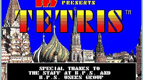 [BGM] [PC-8801mkIISR] [opn] テトリス [Tetris]