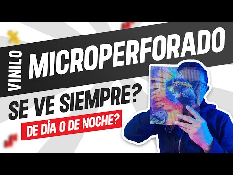 ✅ IMPRESIÓN SOBRE VINILO MICROPERFORADO ✅ Usos, características y aplicaciones. 👌🏻