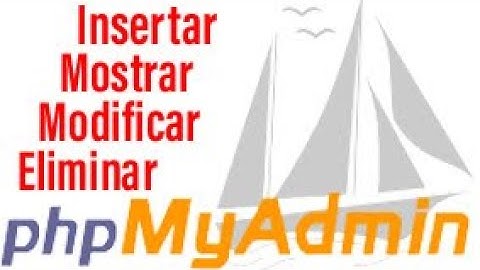phpMyAdmin CRUD rápido | create, read, update y delete en mysql | DayiGeek ⭐⭐⭐⭐⭐