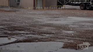 04-26-2023 Gorman to Mart, TX - Baseball Size Hail Smashing Town-Power Flashes-Cars Pulled Over