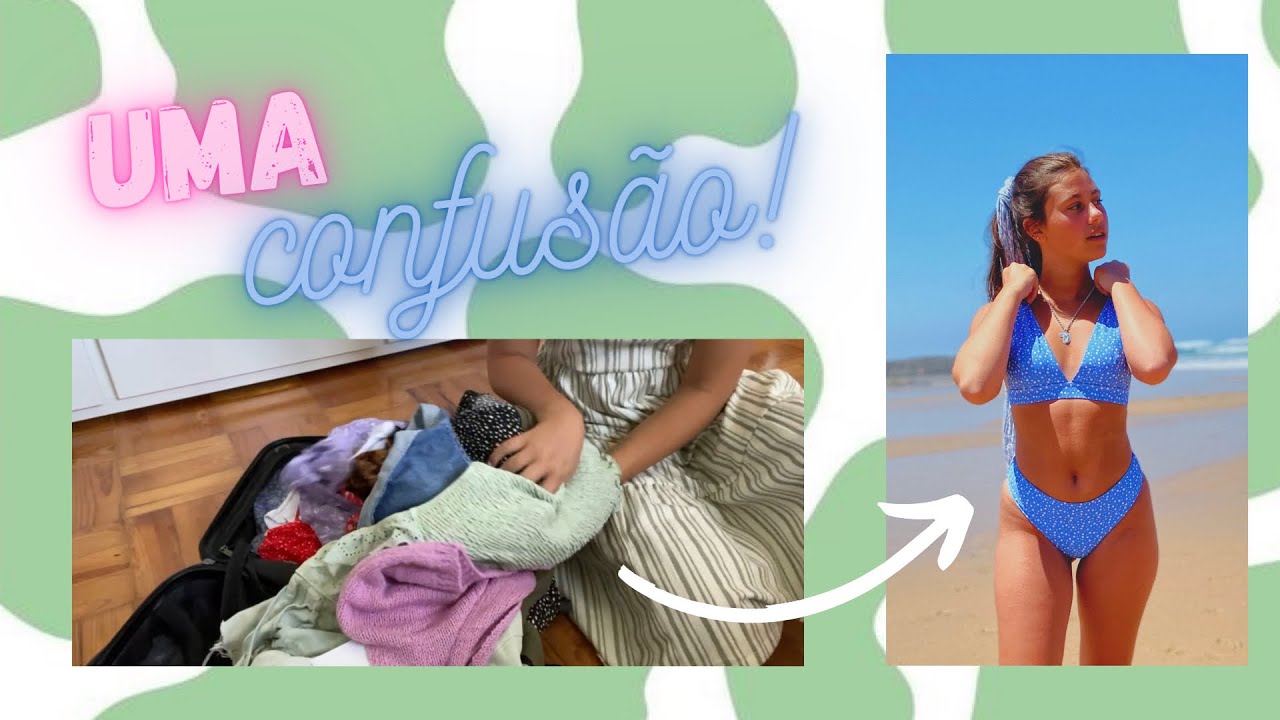 Arrumem a mala de férias comigo! || Maria Flor
