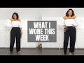 What I Wore This Week 103 | Studio/Closet Update [Zara, Gucci, Express, GAP, Valentino]