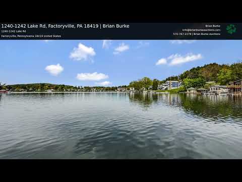 1240-1242 Lake Rd, Factoryville, PA home video tour