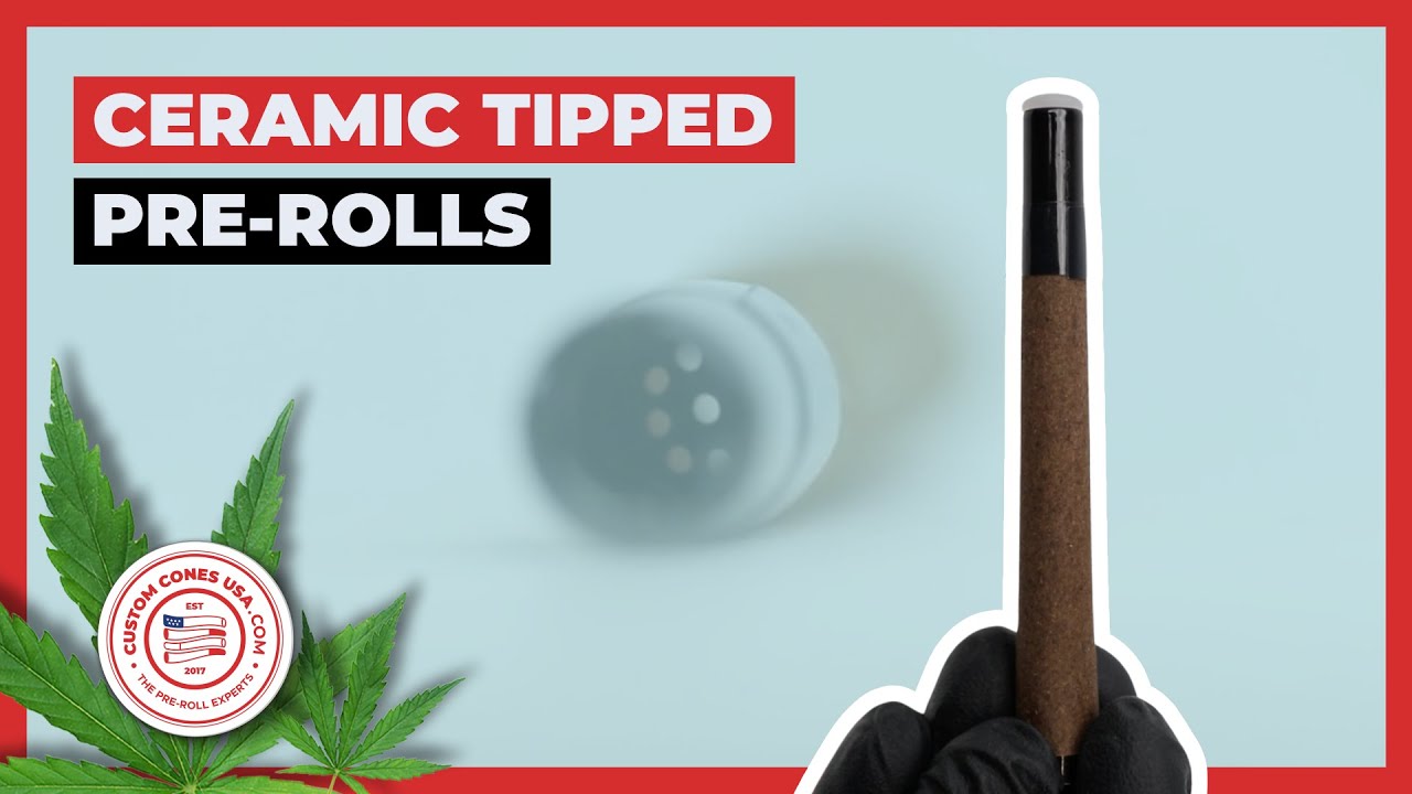 Enhance Your Luxury Pre-Roll Line with Ceramic Tipped Cones and Tubes