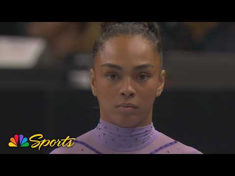 Hezly Rivera came out strong at 2026 U.S. Gymnastics Championship, struggled on bars | NBC Sports