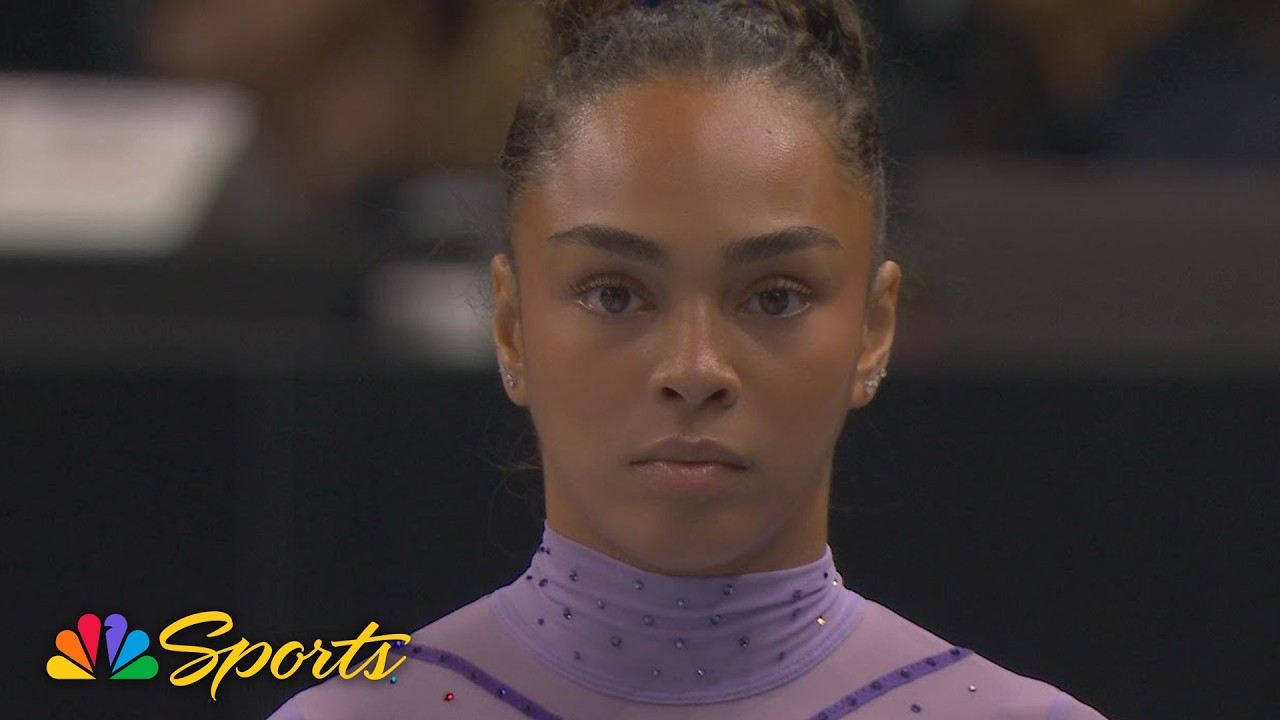 Hezly Rivera came out strong at 2026 U.S. Gymnastics Championship, struggled on bars | NBC Sports