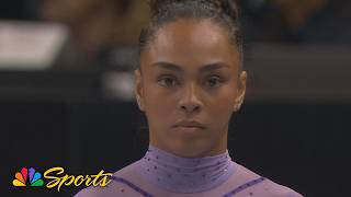 Hezly Rivera came out strong at 2026 U.S. Gymnastics Championship, struggled on bars | NBC Sports