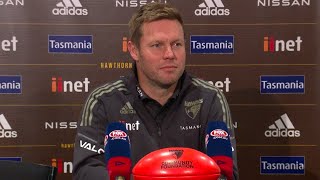Sam Mitchell post the thumping win against North | Press Conference
