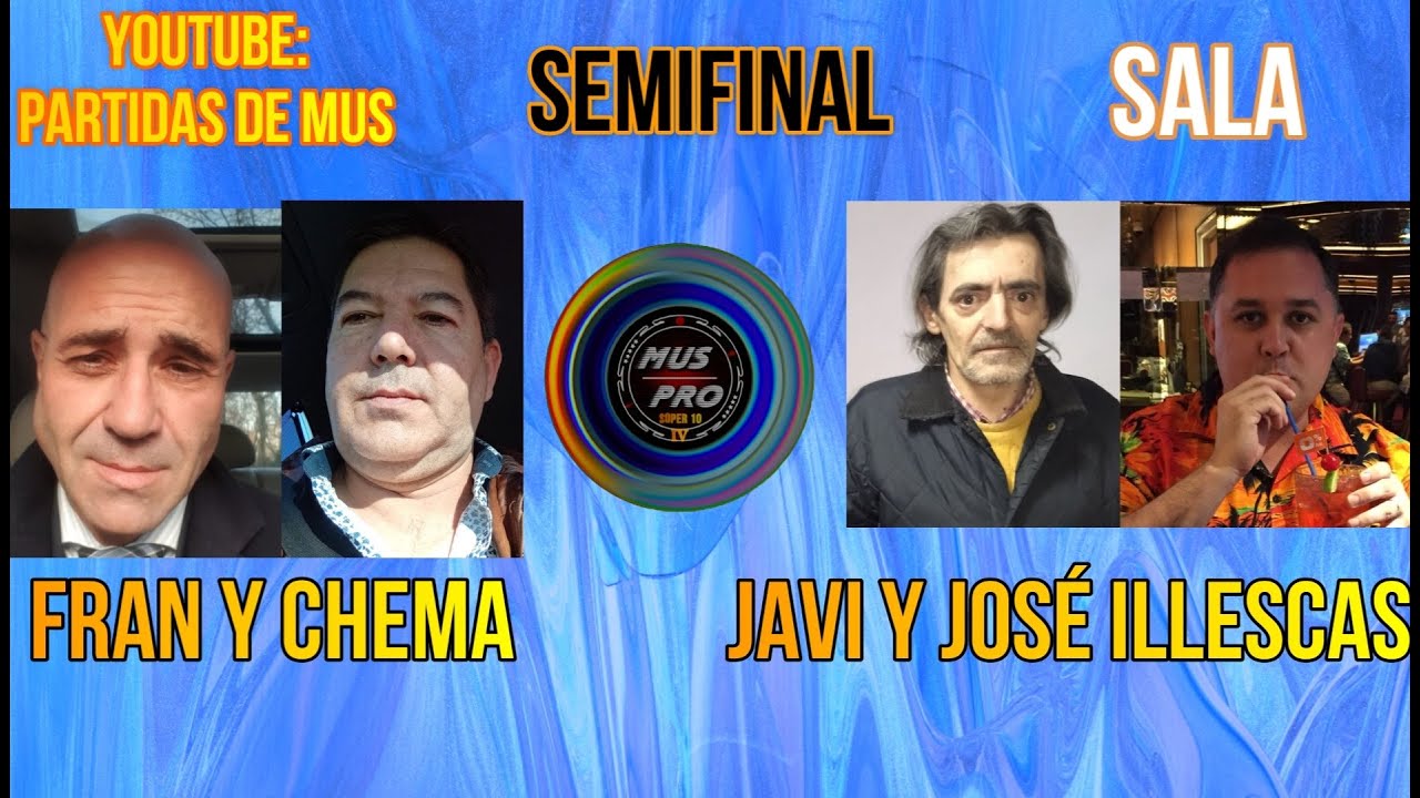 IV SÚPER 10. Ronda de Semifinales. José Illescas y Javi González vs Fran Rodríguez y Chema Rodríguez