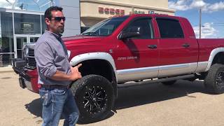 2006 Ram 3500 Laramie Mega Cab | 5.9L - Lifted - DVD - One Owner | STK# P1144 | Redwater Dodge