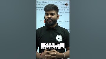 😱 CSIR NET 2024 Online Mode Exam में Icons का क्या मतलब होता है ? #PW #Shorts #CSIRNET