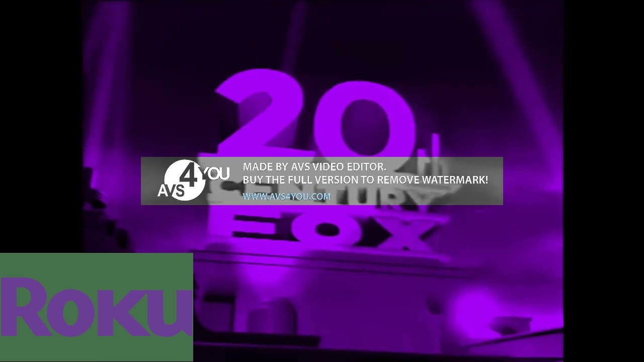 (NEW EFFECT!) 1995 20th Century Fox Home Entertainment in Roku Major