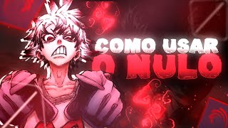 Como Usar o Nulo | Pra que Serve o Nulo (Alight Motion)