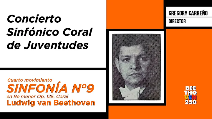 SINFONA No 9, Op. 125. Coral. L. v. BEETHOVEN. Dir...